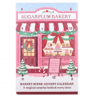 12-Day Sugarplum Bakery Scene Christmas Advent Calendar